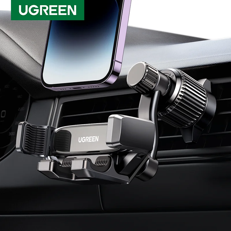 

UGREEN Car Phone Holder Gravity Car Phone Stand For iPhone 15 14 13 Pro Max Xiaomi Samsung 360°Rotation Air Vent Phone Holder
