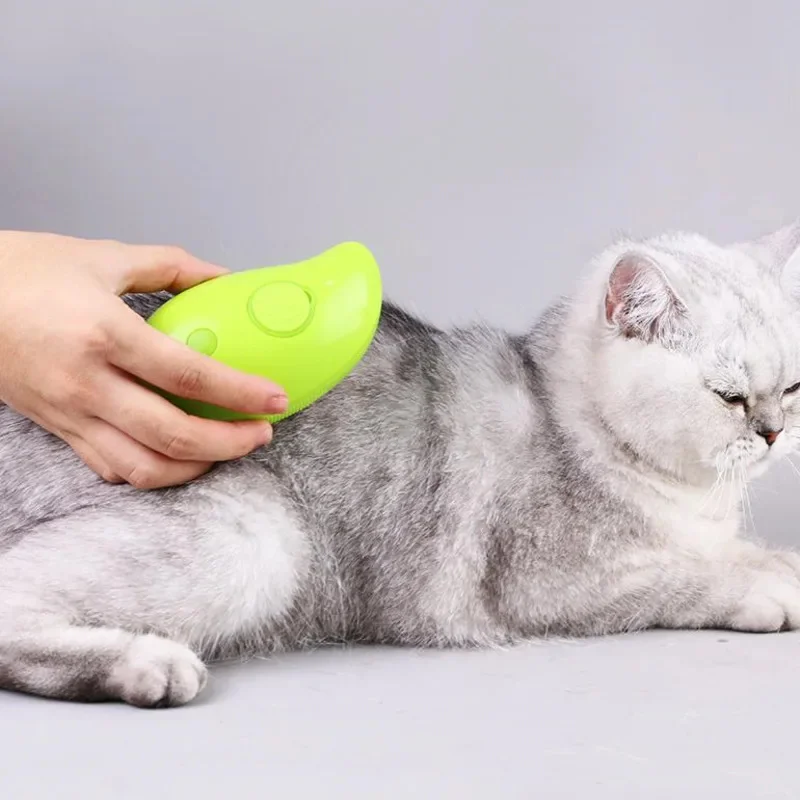 

Dog Cat Usb Charging Pet Electric Spray Massage Comb Anti-Flying Massage Bath Comb Kitten Pet Bath Brush Grooming Supplies