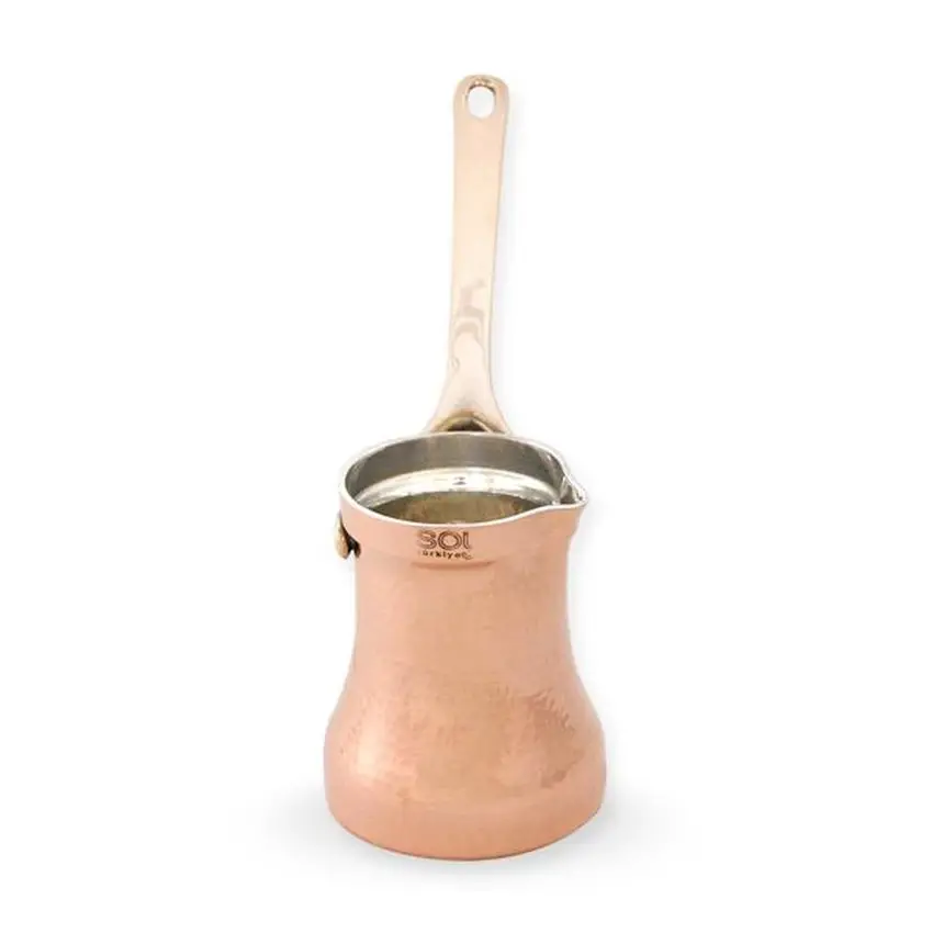 Turkish coffee pot coffee maker Moka Pot 1-2 people 85 ML silver plated турка copper Cezve handmade high quality gift accessory
Turkish coffee pot coffee maker Moka Pot 1-2 people 85 ML silver plated турка copper Cezve handmade high quality gift accessory