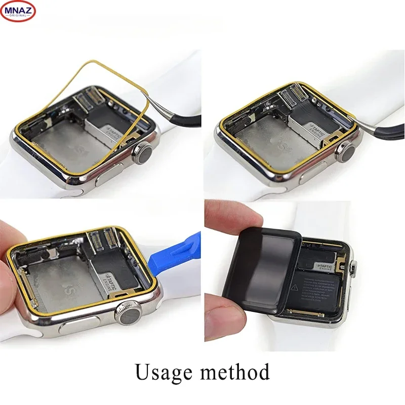 Screen Glue for Apple Watch Series 1 2 3 4 5 38mm 42mm 40mm 44mm Adhesive Tape Sticker Repair Parts Replacement S1 S2 S3 S4 S5
Screen Glue for Apple Watch Series 1 2 3 4 5 38mm 42mm 40mm 44mm Adhesive Tape Sticker Repair Parts Replacement S1 S2 S3 S4 S5