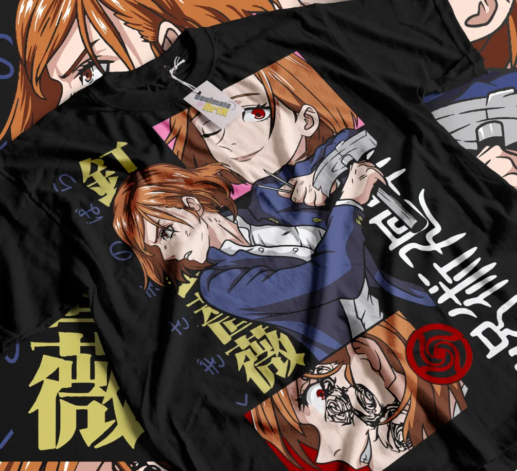Nobara Kugisaki T-Shirt Jujutsu Kaisen Itadori Yuji Mahito JJK Shirt Soft Tee
Nobara Kugisaki T-Shirt Jujutsu Kaisen Itadori Yuji Mahito JJK Shirt Soft Tee
