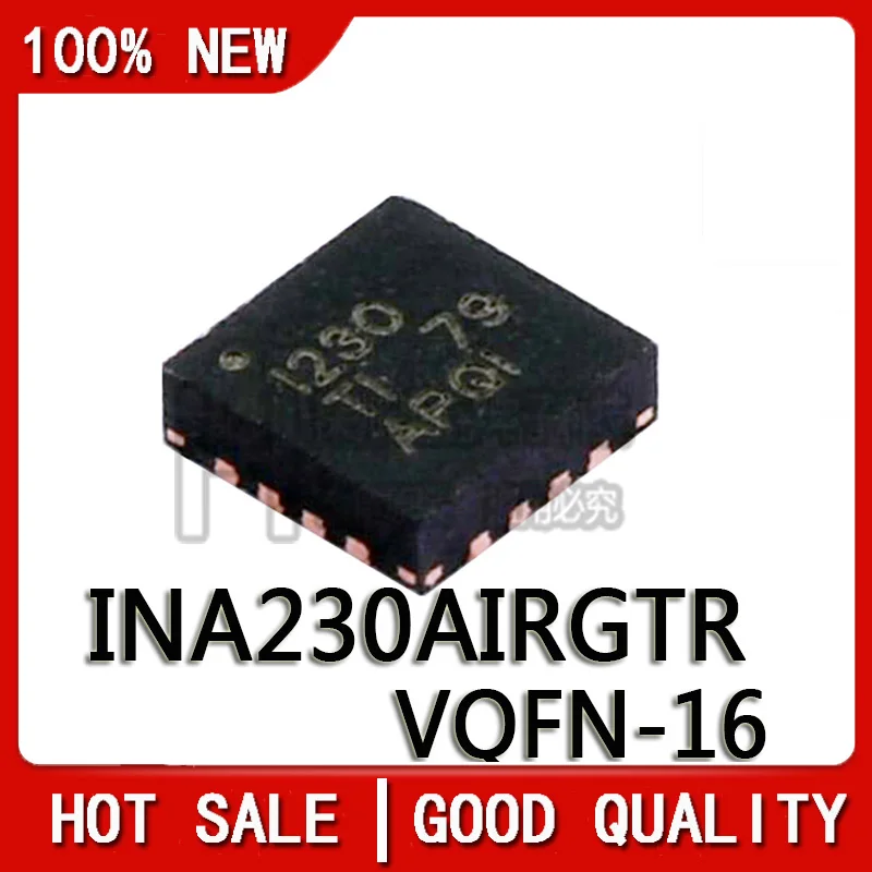 1 шт./партия, новый оригинальный набор микросхем INA230AIRGTR Printing I230 VQFN-16 
1 шт./партия, новый оригинальный набор микросхем INA230AIRGTR Printing I230 VQFN-16