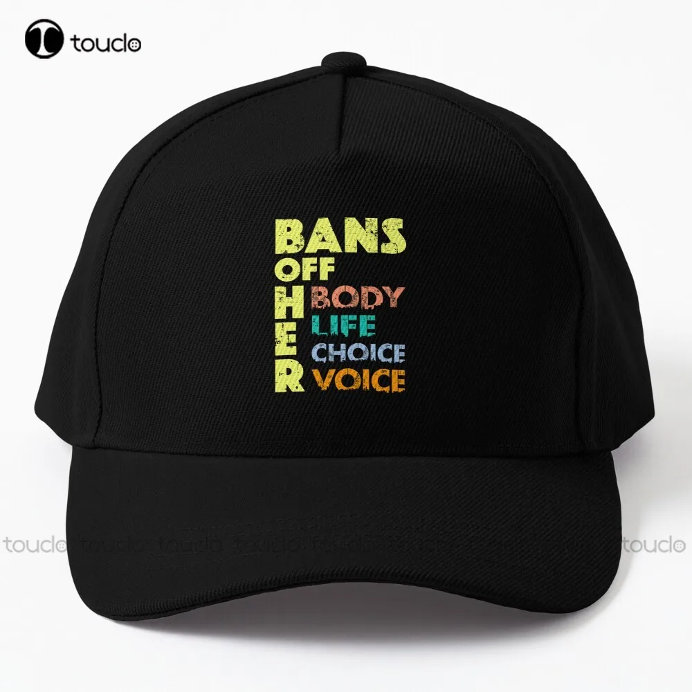 Bans OFF Her Body - Anti Abortion Ban Her Life Pro Choice Baseball Cap Abortion Ban men's hats Outdoor Climbing Traveling Unisex
Bans OFF Her Body - Anti Abortion Ban Her Life Pro Choice Baseball Cap Abortion Ban men's hats Outdoor Climbing Traveling Unisex
