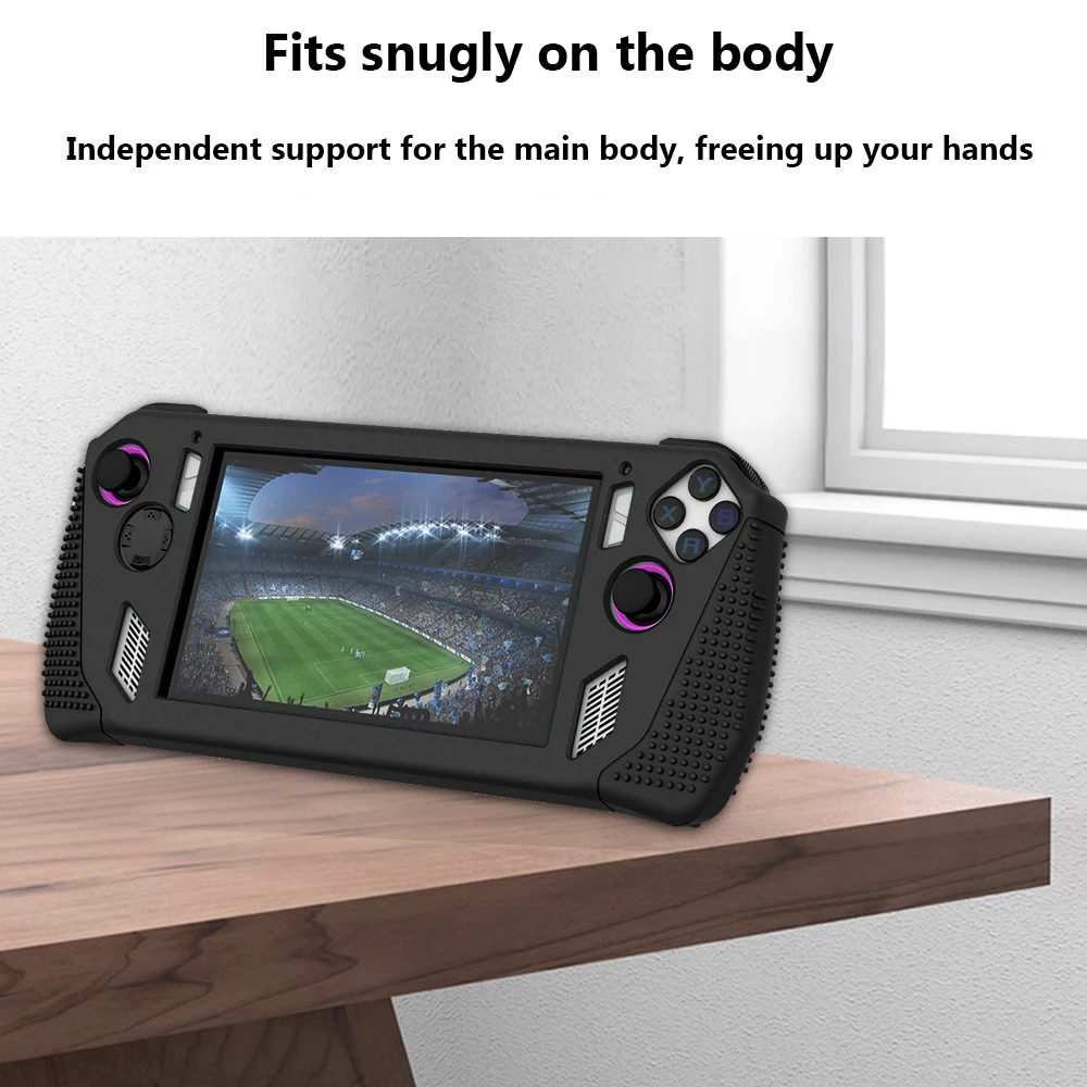 

For ASUS ROG Ally Game Console Case Soft Silicone Protective Cover Anti-Scratch Protector Shell Sleeve