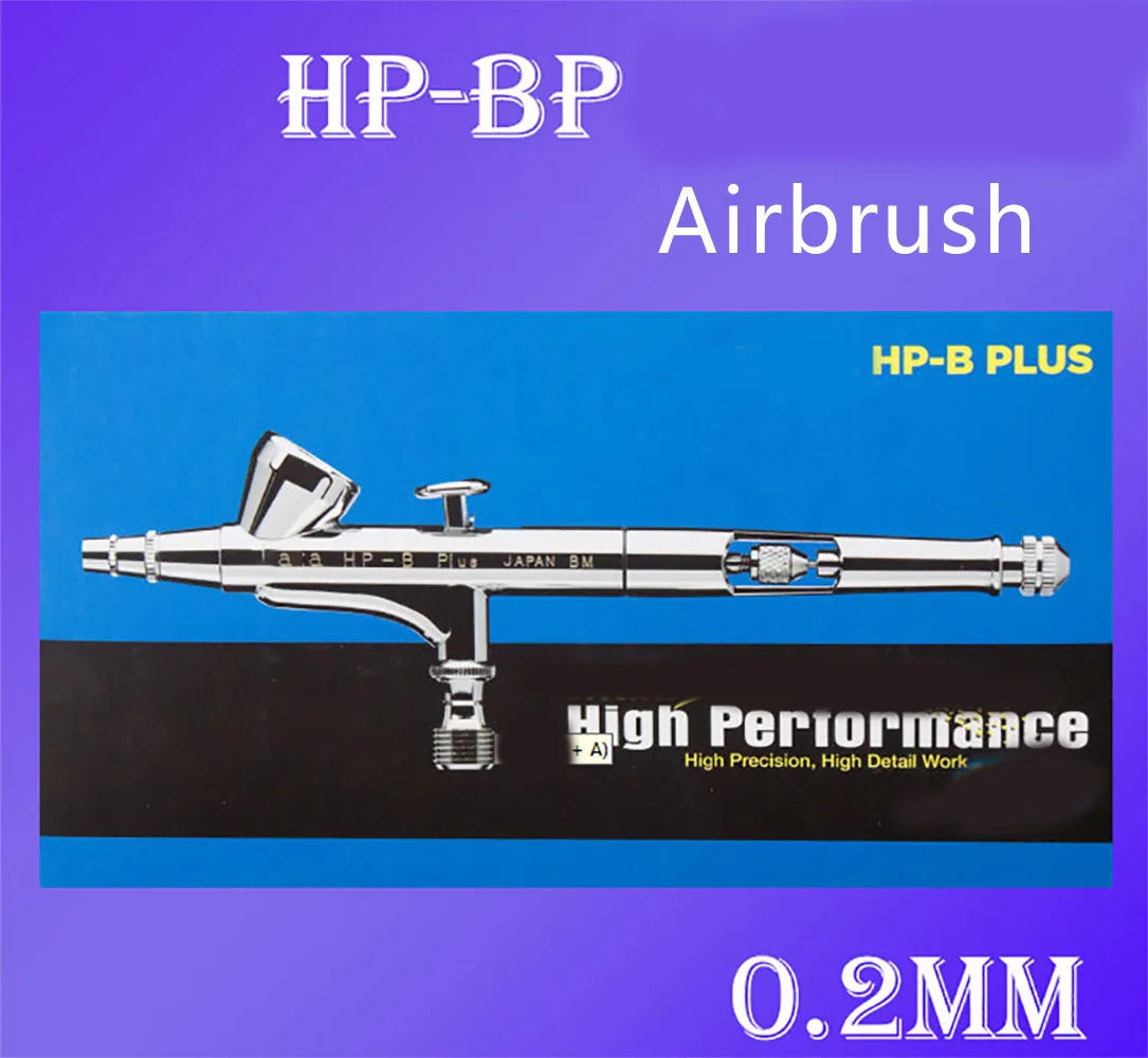 Airbrush HP-BP 0.2mm High Definition Upper Pot Dual Action High Precision Atomization Effect Airbrush From Japan
Airbrush HP-BP 0.2mm High Definition Upper Pot Dual Action High Precision Atomization Effect Airbrush From Japan