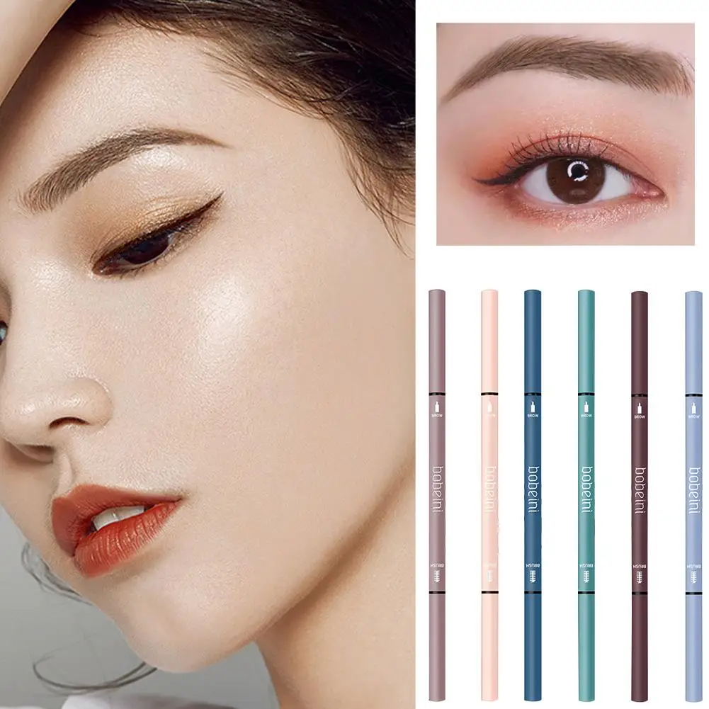 Double Head Eyebrow Pencil Long Lasting Waterproof Cosmetics Tint Makeup Mascara Enhance Brow Pen Beauty Eye 6 Women Colors C4S7
Double Head Eyebrow Pencil Long Lasting Waterproof Cosmetics Tint Makeup Mascara Enhance Brow Pen Beauty Eye 6 Women Colors C4S7