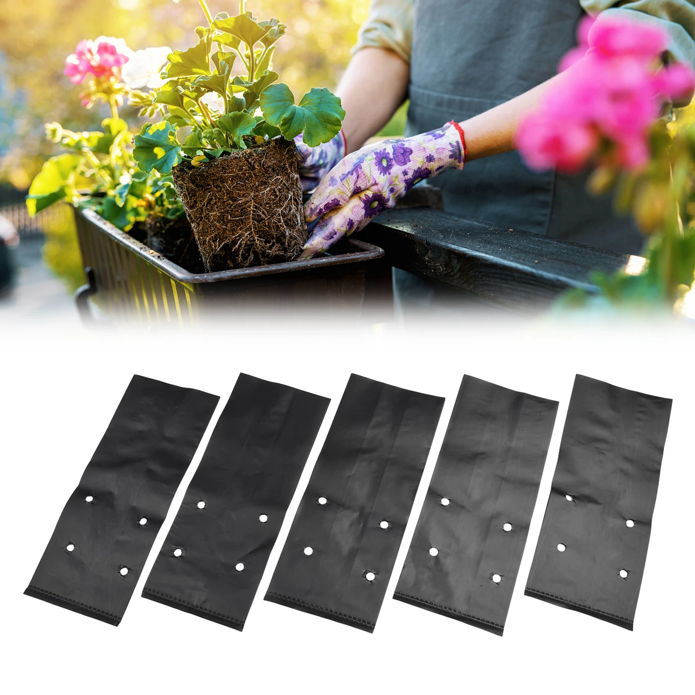 Planting Bags Nursery Bags Vegetables 100PCS Black Plant Grow Bags Plant Growth Bag For Nursery Cup/container Bag
Planting Bags Nursery Bags Vegetables 100PCS Black Plant Grow Bags Plant Growth Bag For Nursery Cup/container Bag