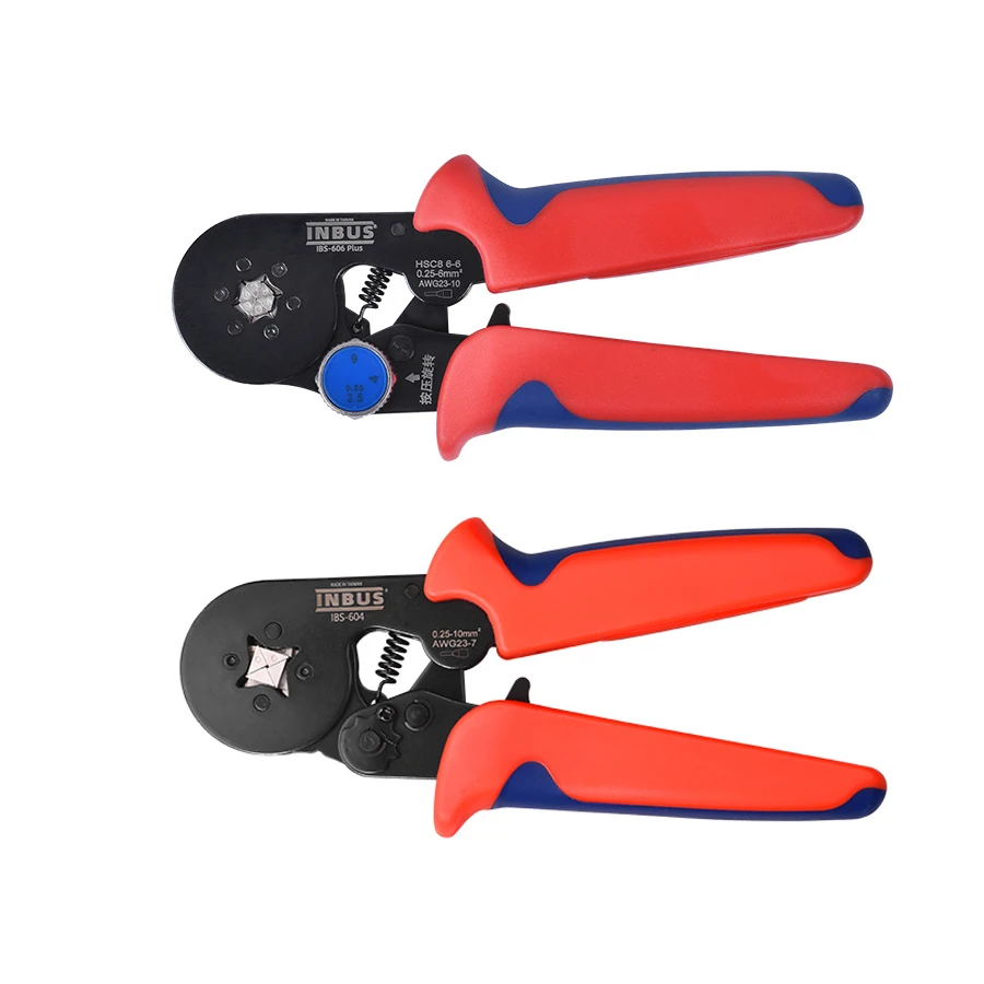 

INBUS Crimper Quick Replace Jaw for Heat Shrink,Open Barrel, Non-Insulated Ferrules Ratcheting Crimping Pliers 604,606