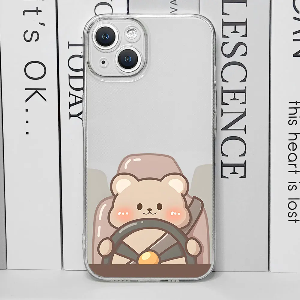 Funny Bunny Bear Lovers Couple Phone Case for IPhone 16 15 14 13 12 11 Pro Mini X XS MAX 7 8Plus Soft Paired Cover for IPhone 11 Funny Bunny Bear Lovers Couple Phone Case for IPhone 16 15 14 13 12 11 Pro Mini X XS MAX 7 8Plus Soft Paired Cover for IPhone 11
