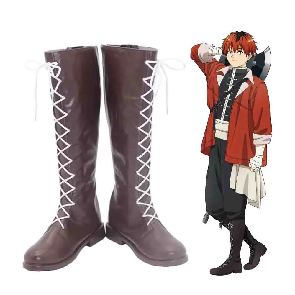 Anime Frieren at the Funeral Stark Cosplay Shoes Party Stark Boots PU Leather Men Women Role Play Outfit Props Accessory 
Anime Frieren at the Funeral Stark Cosplay Shoes Party Stark Boots PU Leather Men Women Role Play Outfit Props Accessory