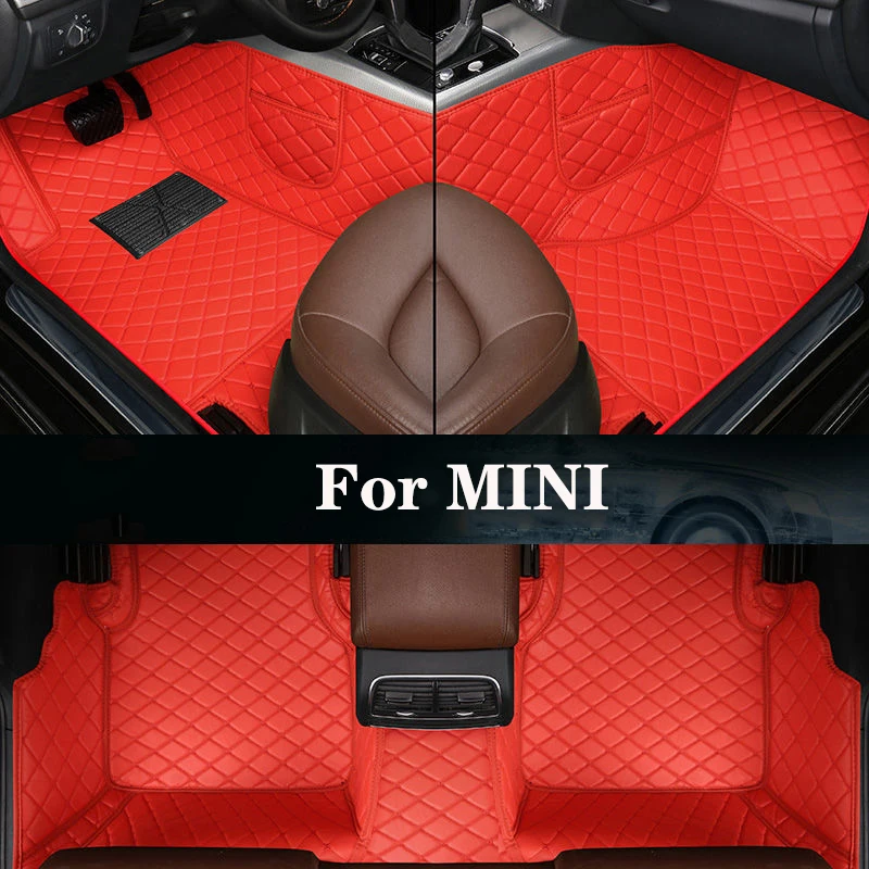 New Side Storage Bag With Customized Leather Car Floor Mat For MINI MINI(2door/4door) MINI(ONE R52 COOPER 2door 2seat Auto Parts
New Side Storage Bag With Customized Leather Car Floor Mat For MINI MINI(2door/4door) MINI(ONE R52 COOPER 2door 2seat Auto Parts