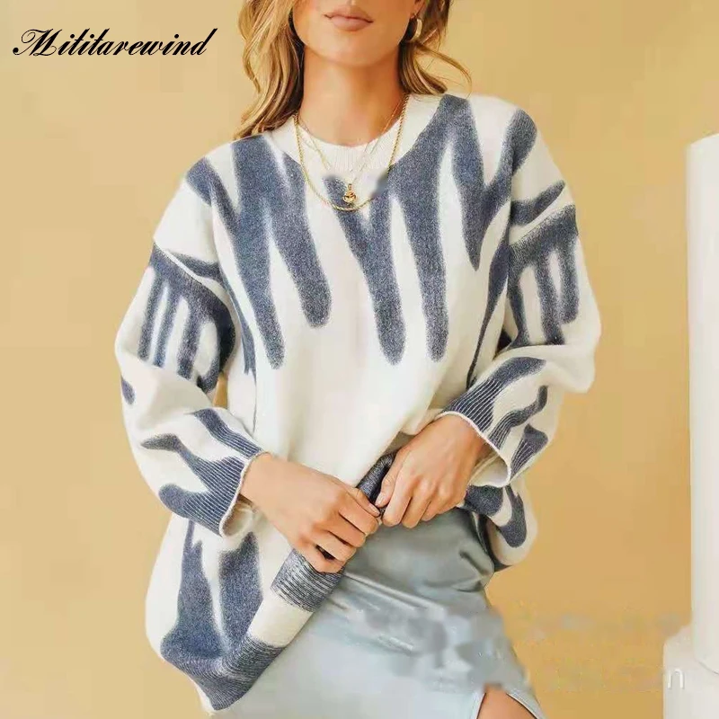 Fashion New Knitted Sweaters Couple Long Sleeve Loose Pullover O Neck Knitwear Streetwear Casual Autumn Winter Female Cardigans
Fashion New Knitted Sweaters Couple Long Sleeve Loose Pullover O Neck Knitwear Streetwear Casual Autumn Winter Female Cardigans