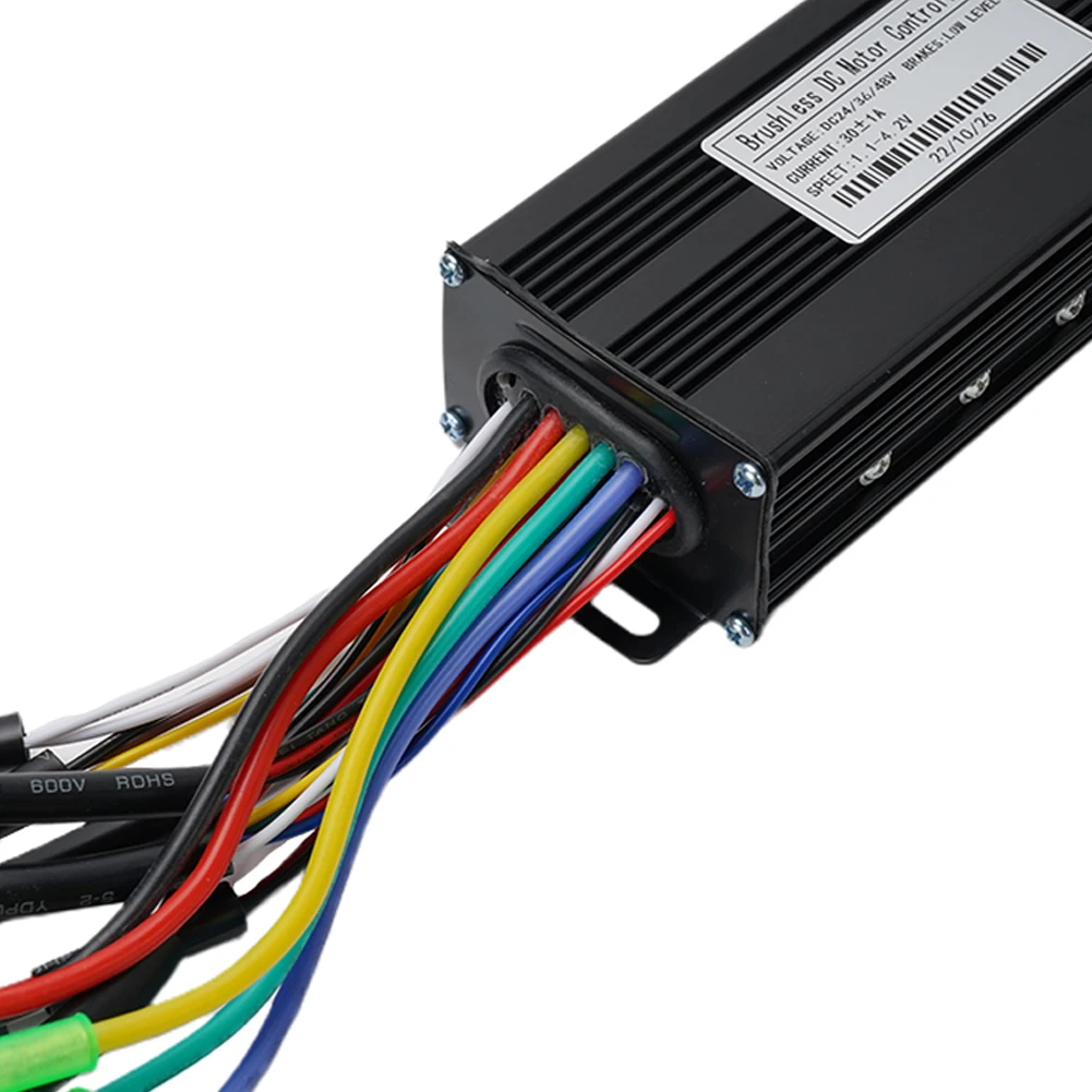 Контроллер JN SM Sine Three Mode Wave, новый 30 а 750/1000 Вт, алюминиевый + пластиковый, совместимый с мотором Hall Black
Контроллер JN SM Sine Three Mode Wave, новый 30 а 750/1000 Вт, алюминиевый + пластиковый, совместимый с мотором Hall Black
