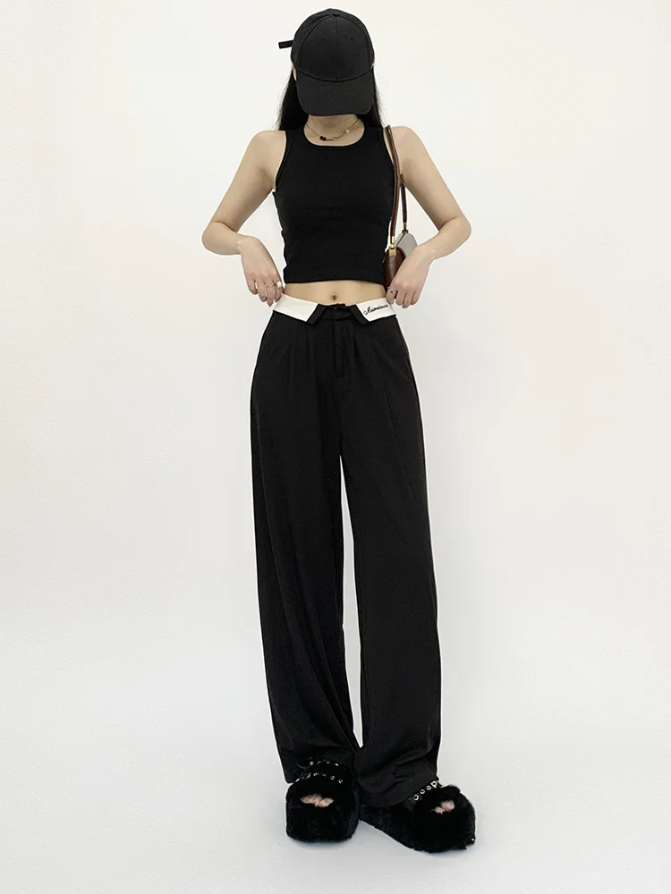 TVVOVVIN 2023 Summer New Irregular Flapped Suit Pants Women's Slim Straight Leg Wide Leg Floor Sweeper Pants Ins Fashion YI5Q
TVVOVVIN 2023 Summer New Irregular Flapped Suit Pants Women's Slim Straight Leg Wide Leg Floor Sweeper Pants Ins Fashion YI5Q