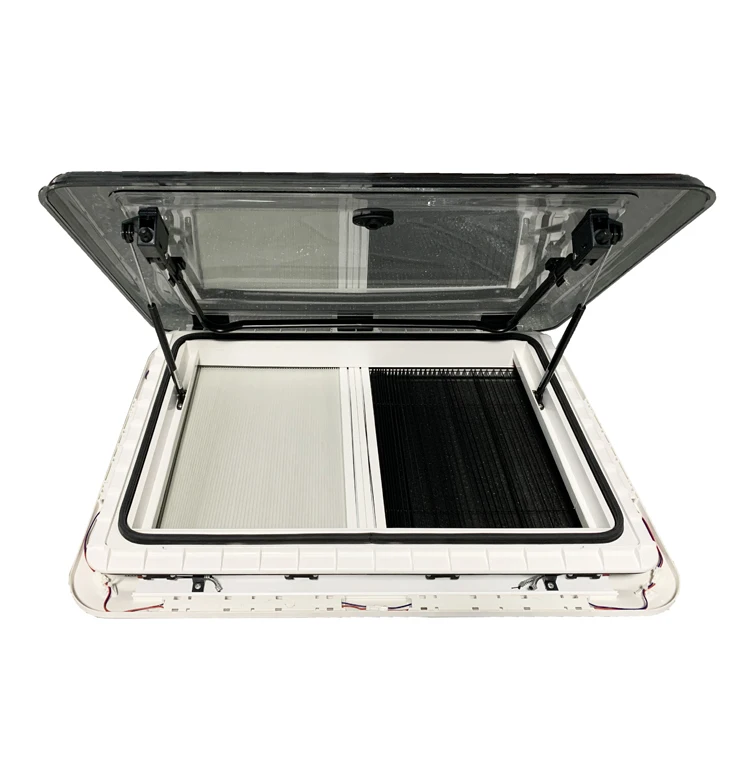 Roof Window of RV car, Travel trailer window with skylight 400*400mm
Roof Window of RV car, Travel trailer window with skylight 400*400mm