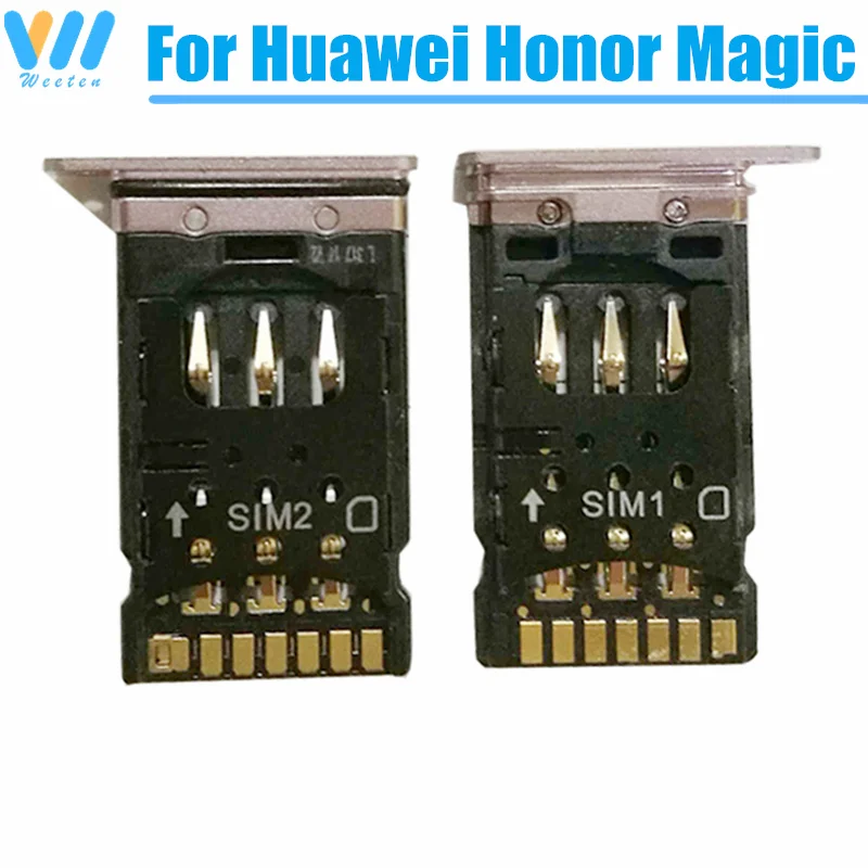 

Sim Card Tray For Huawei Honor Magic NTS-AL00 SIM Card Reader Slot Socket Holder Adapters Replacement Repair Part 100% Brand New