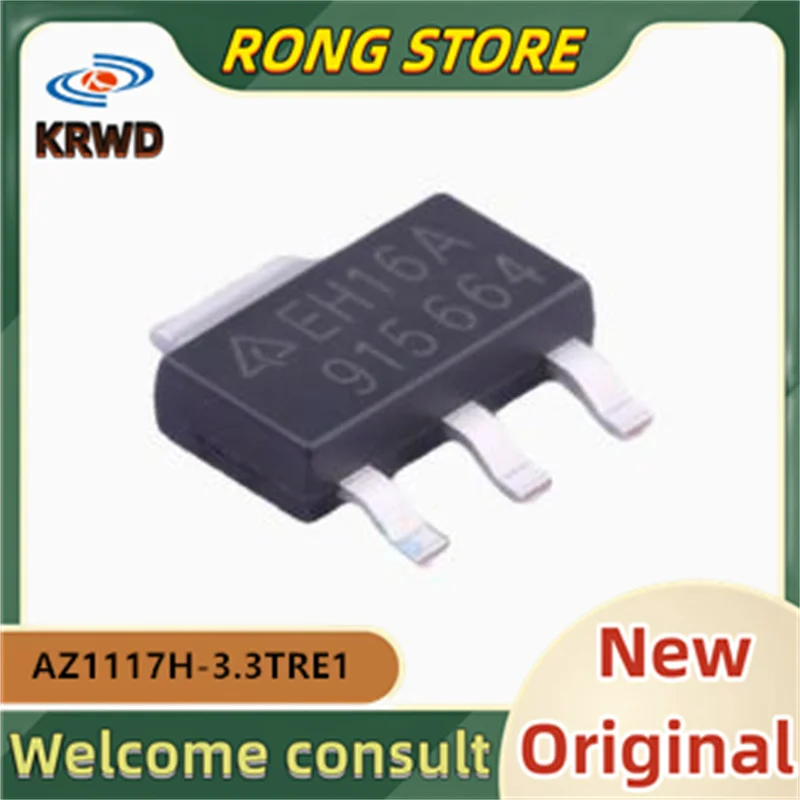 50PCS EH16A New and Original Chip IC SOT-223 AZ1117H-3.3TRE1 AZ1117H-3.3TR AZ1117H-3.3 AZ1117H AZ1117
50PCS EH16A New and Original Chip IC SOT-223 AZ1117H-3.3TRE1 AZ1117H-3.3TR AZ1117H-3.3 AZ1117H AZ1117
