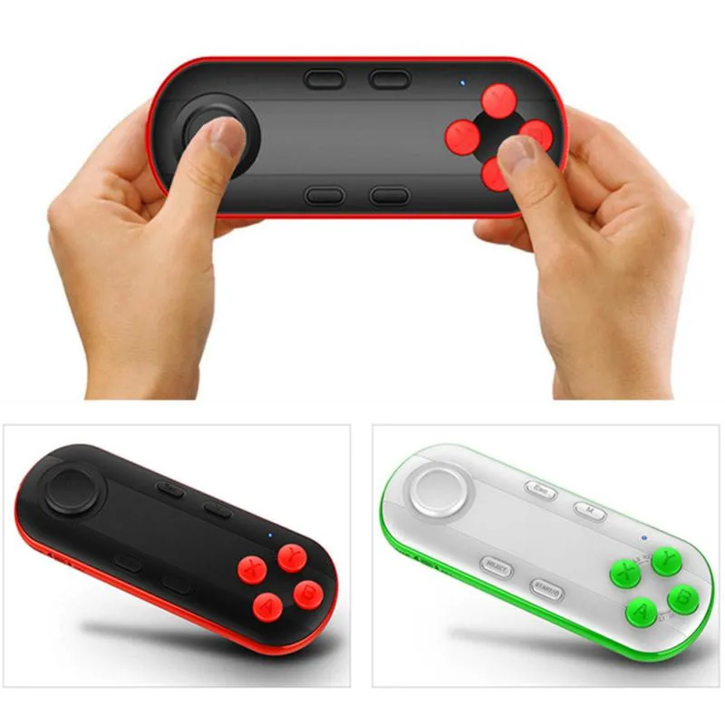 

1/2pcs Game Gamepad Joystick Remote VR 3D Controller Mobile Phone Bluetooth-compatible Wireless Selfie Handle for IOS Android PC