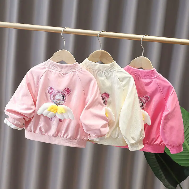 Cute Cartoon Kawaii Children's Top Coat Autumn and Winter New Girls' Baseball Uniform Spring and Autumn Princess Jacket Top Gift
Cute Cartoon Kawaii Children's Top Coat Autumn and Winter New Girls' Baseball Uniform Spring and Autumn Princess Jacket Top Gift