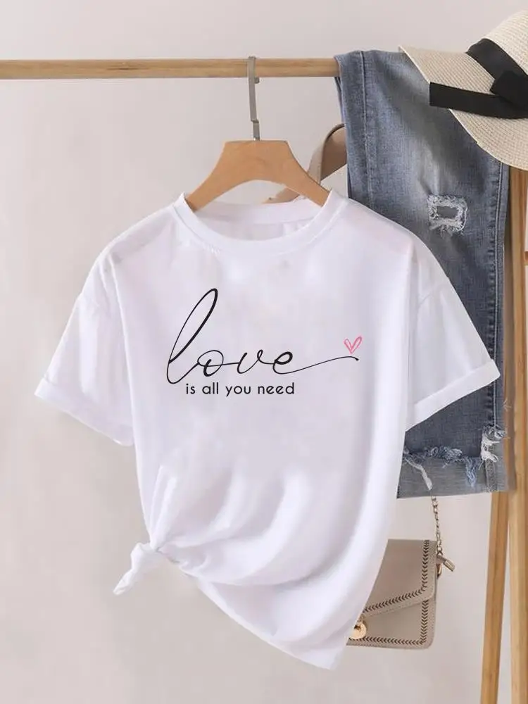 Love Letter Sweet 90s Style Tee Women Clothes Print Female Shirt Short Sleeve Lady Fashion Casual Graphic T-shirts
Love Letter Sweet 90s Style Tee Women Clothes Print Female Shirt Short Sleeve Lady Fashion Casual Graphic T-shirts