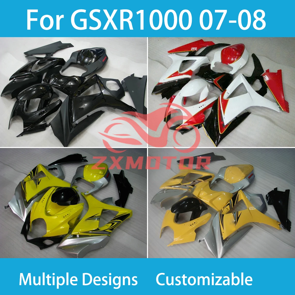 Обтекатели для кузова мотоцикла для SUZUKI K7 GSXR 1000 07 08 ZXMT Инжекционный комплект Обтекатели для кузова подходит для GSXR1000 2007 2008
Обтекатели для кузова мотоцикла для SUZUKI K7 GSXR 1000 07 08 ZXMT Инжекционный комплект Обтекатели для кузова подходит для GSXR1000 2007 2008
