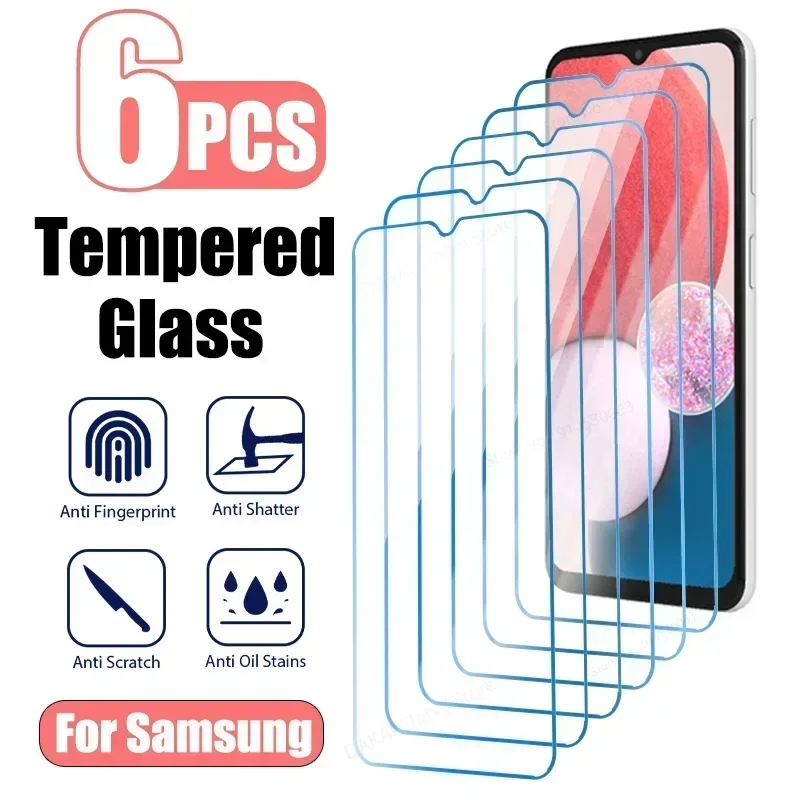 6 шт., закаленное стекло для Samsung Galaxy A14 A13 A54 A53 A34 A33 A73 A52S A22 S21 20FE
6 шт., закаленное стекло для Samsung Galaxy A14 A13 A54 A53 A34 A33 A73 A52S A22 S21 20FE