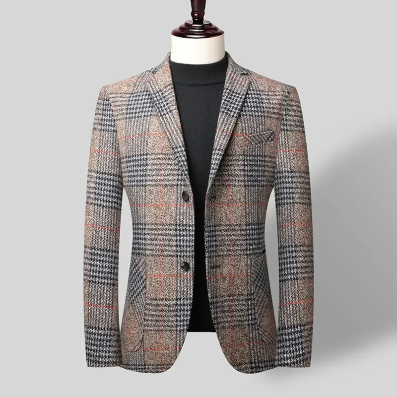 High Quality 2024 New Business Fashion Casual Handsome Boutique All-in-one Banquet Men's Single Suit POLYESTER Blazer for Men
High Quality 2024 New Business Fashion Casual Handsome Boutique All-in-one Banquet Men's Single Suit POLYESTER Blazer for Men