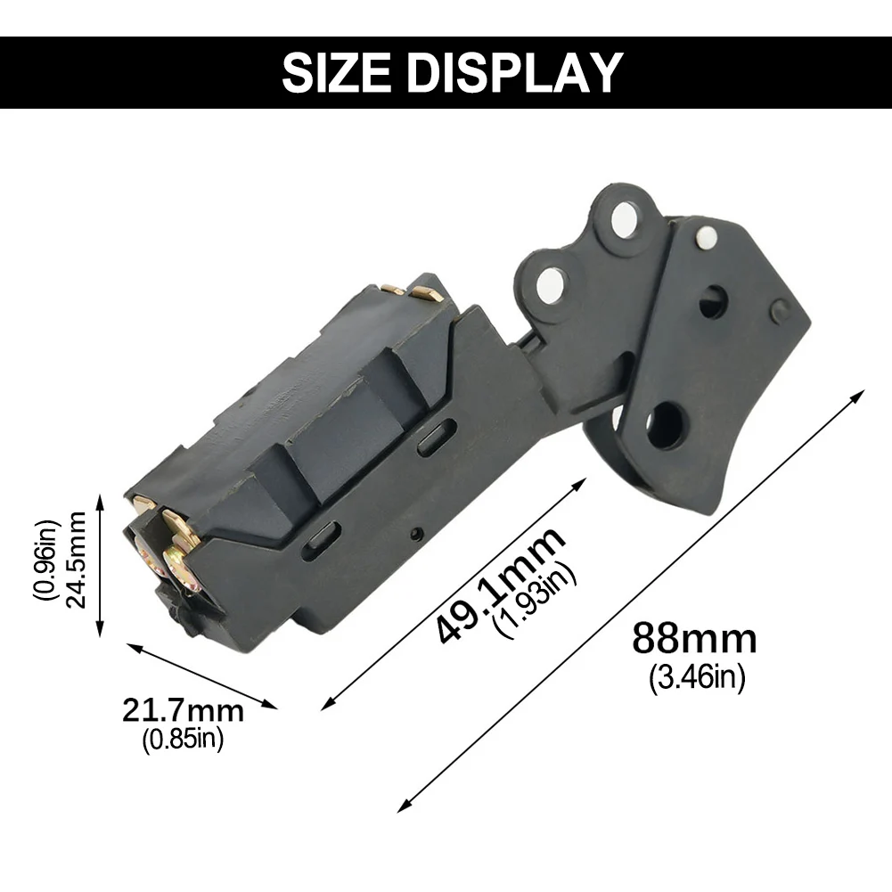 Non-Lock Button SPST Trigger Switch Speed Control Trigger Button For 255 Cut Off Machine Mitre Saw Power Tool Accessories
Non-Lock Button SPST Trigger Switch Speed Control Trigger Button For 255 Cut Off Machine Mitre Saw Power Tool Accessories