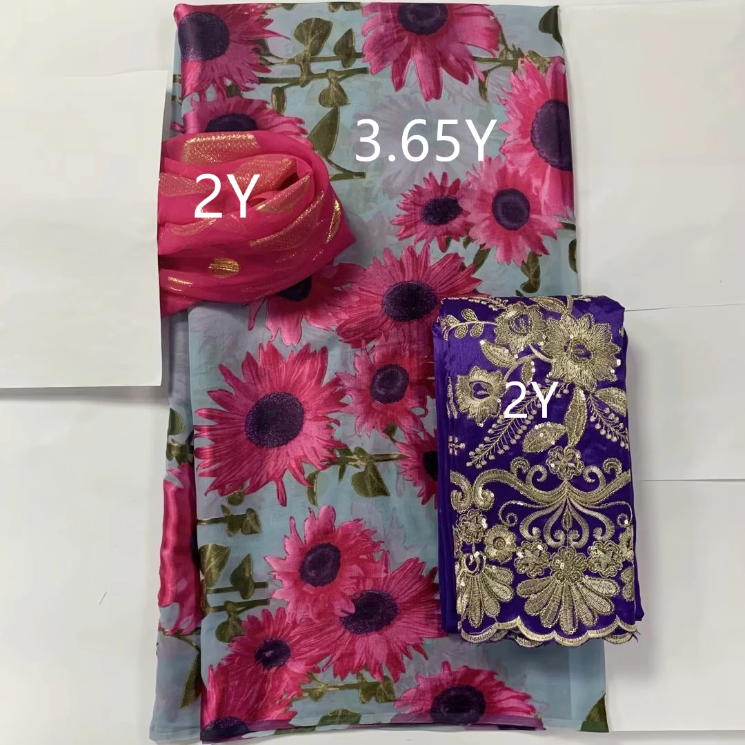 3 Pieces African Nigerian Silk Somali Dirac Tulle Silk Fabric And George Lace Fabrics Rayon Material For Women Dress
3 Pieces African Nigerian Silk Somali Dirac Tulle Silk Fabric And George Lace Fabrics Rayon Material For Women Dress