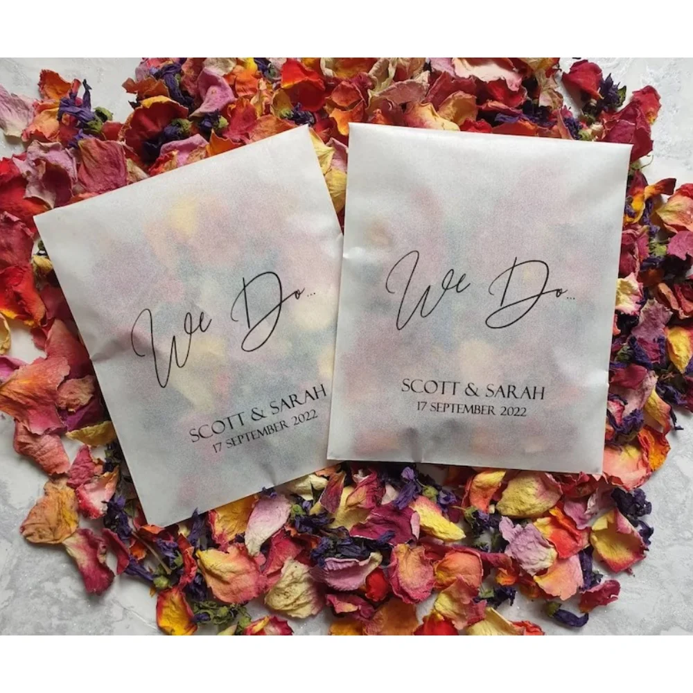 Biodegradable confetti, 25PCs Personalized Printed Pre-Filled Packets Wedding Confetti, Confetti Petal Confetti.Confetti Packets
Biodegradable confetti, 25PCs Personalized Printed Pre-Filled Packets Wedding Confetti, Confetti Petal Confetti.Confetti Packets