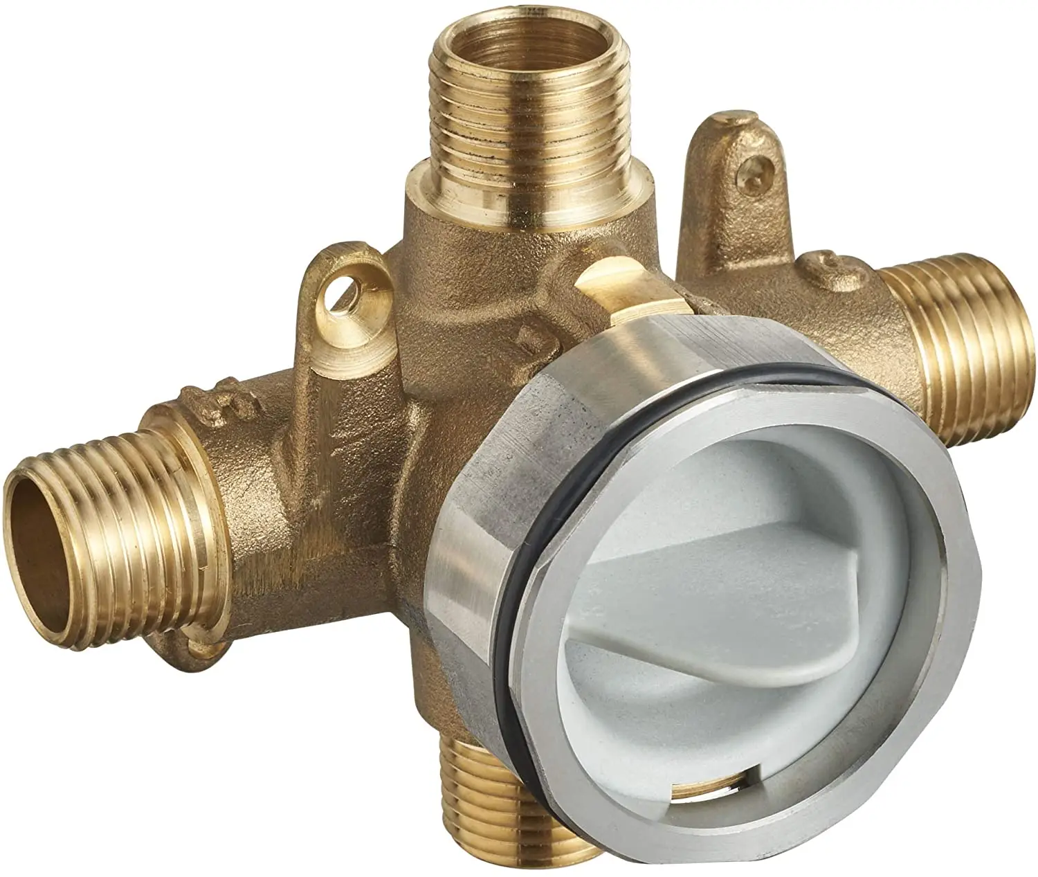 American Standard RU101SS Flash Shower Rough-in Valve with Universal Inlets and Outlets with Screwdriver Stops, Unfinished
American Standard RU101SS Flash Shower Rough-in Valve with Universal Inlets and Outlets with Screwdriver Stops, Unfinished