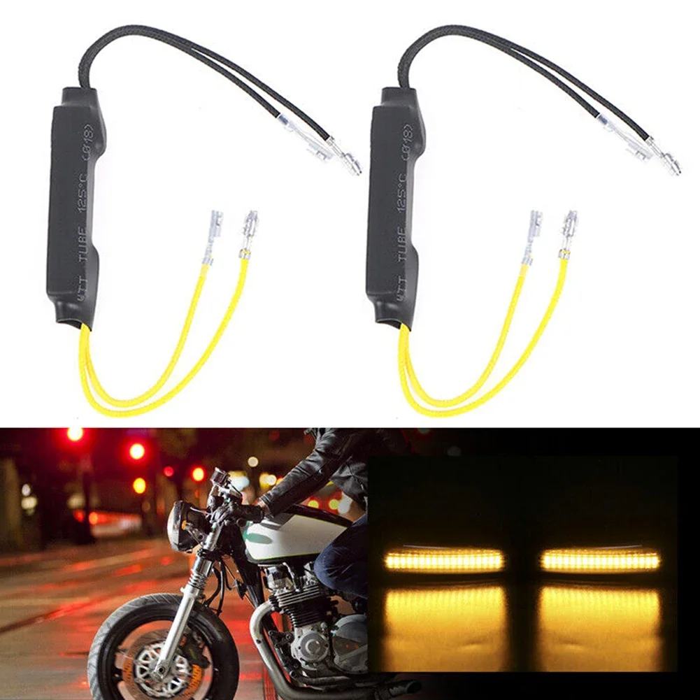 12V 21W Fault Decoder For Motorcycle Flashing Turn Signal Lights LED Indicator Load Resistor Motorbike Taillights Blinker Error
12V 21W Fault Decoder For Motorcycle Flashing Turn Signal Lights LED Indicator Load Resistor Motorbike Taillights Blinker Error