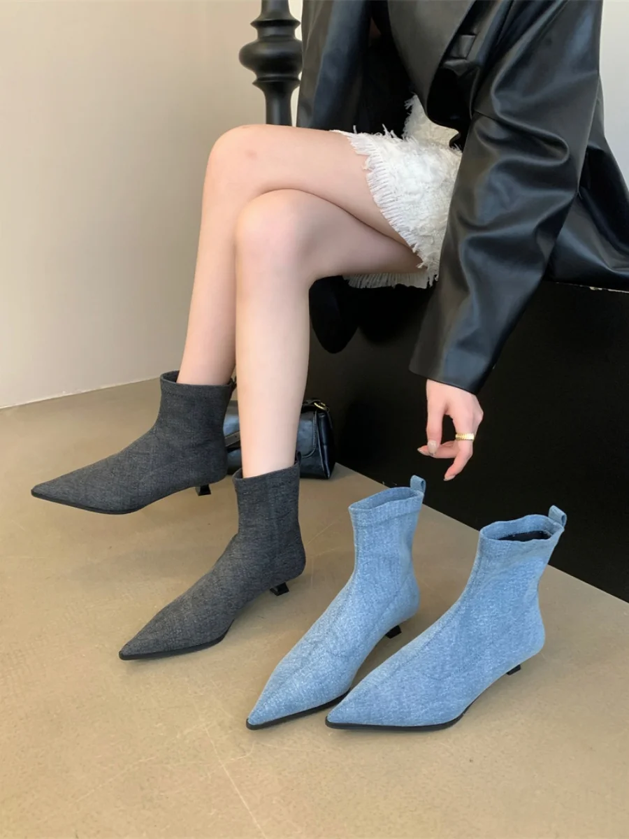 Zipper White Ankle Boots Shoes Winter Footwear Boots-Women Low Med Cowboy Ladies Rubber Pointy 2023 Autumn Leather Rome Solid Po
Zipper White Ankle Boots Shoes Winter Footwear Boots-Women Low Med Cowboy Ladies Rubber Pointy 2023 Autumn Leather Rome Solid Po