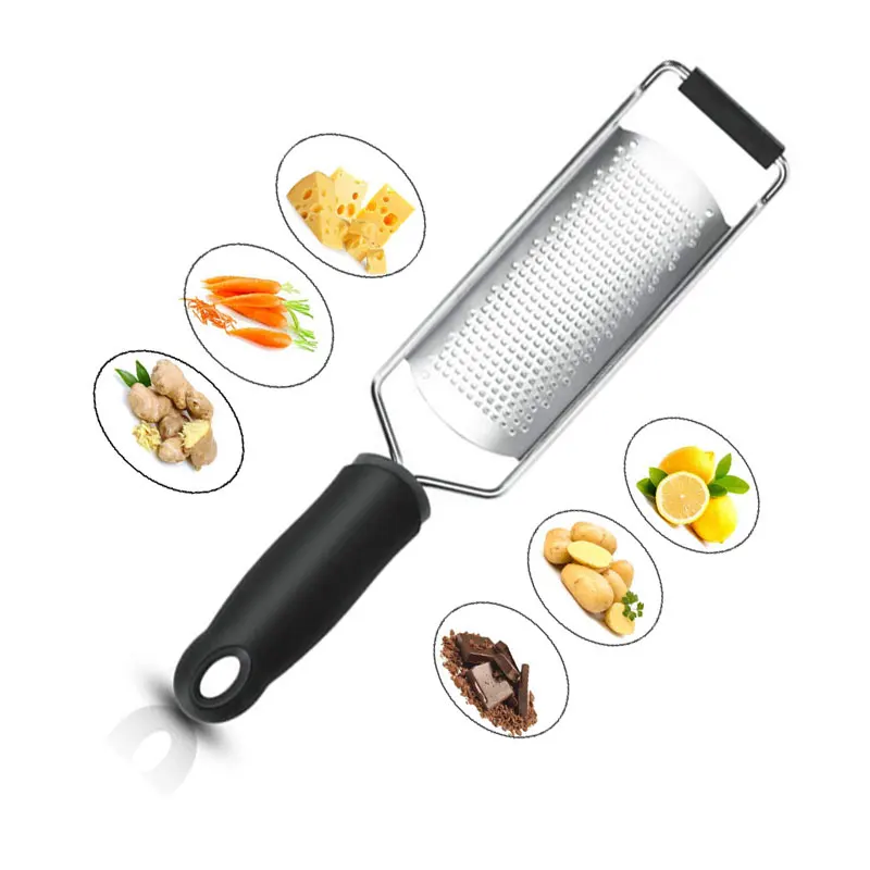 Handheld Stainless Steel Cheese Grater Multi-purpose Sharp Vegetable Fruit Tools Cheese shavings planer kitchen accessories 
Handheld Stainless Steel Cheese Grater Multi-purpose Sharp Vegetable Fruit Tools Cheese shavings planer kitchen accessories