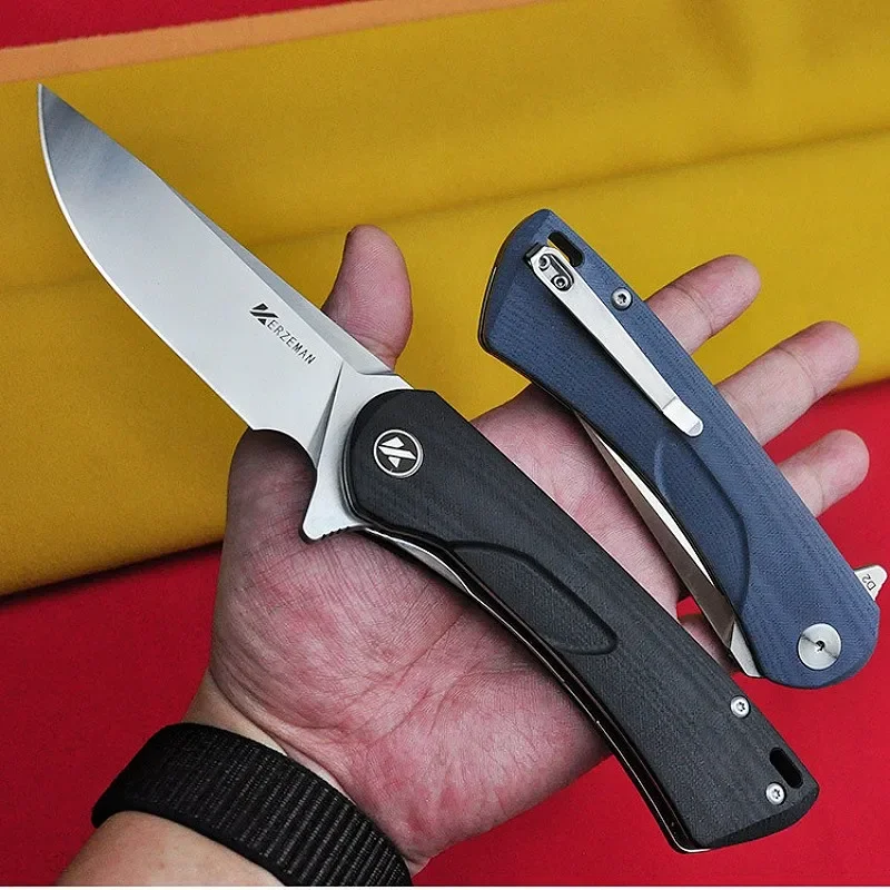 XUSANG D2 Steel G10 Handle Folding knife Outdoor hunting folding knife Home travel pocket knife Camping folding
XUSANG D2 Steel G10 Handle Folding knife Outdoor hunting folding knife Home travel pocket knife Camping folding
