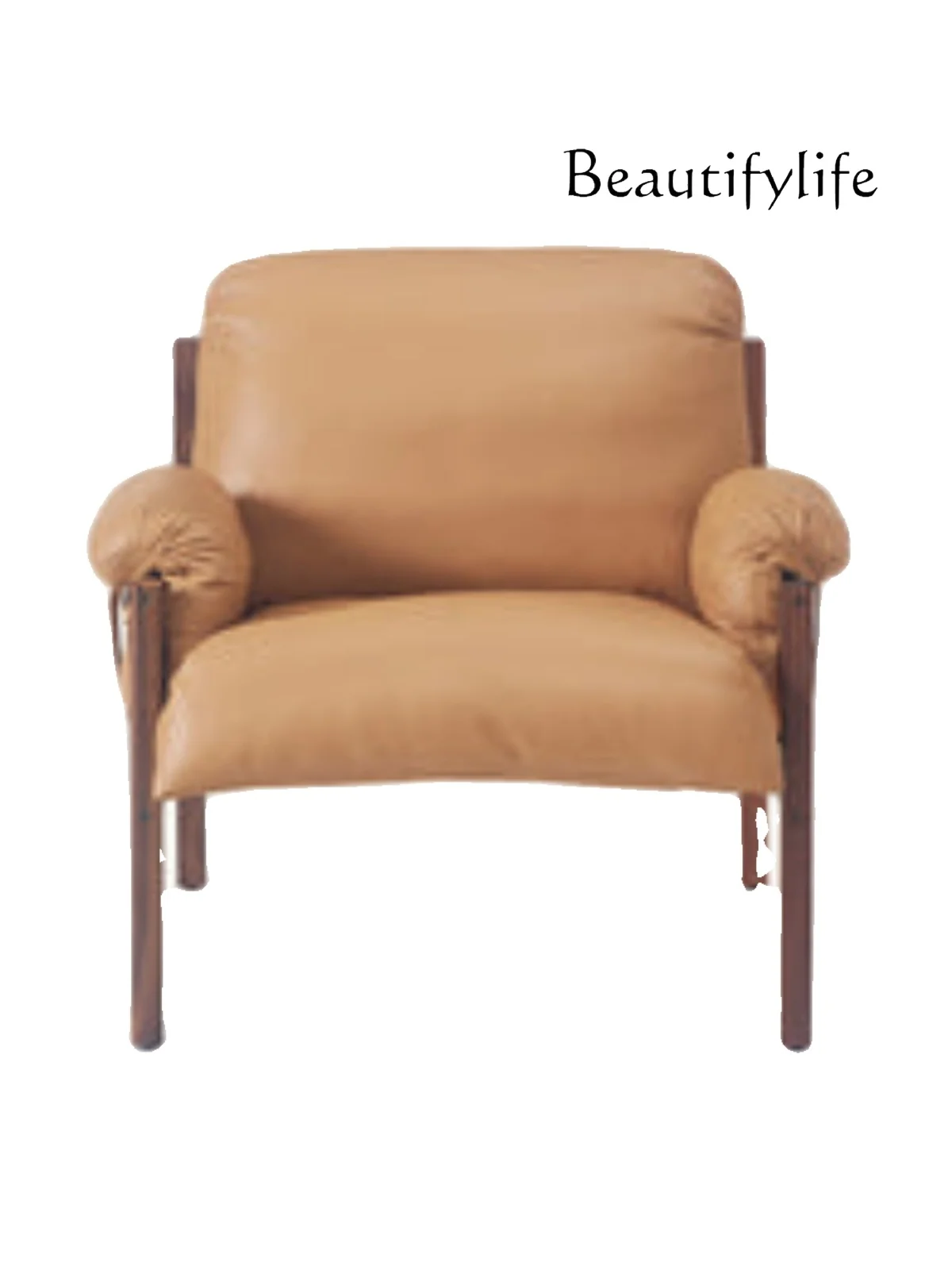 Designer Living Room Sofa Solid Wood Armchair Mid-Ancient Modern Minimalist Single Leisure Chair
Designer Living Room Sofa Solid Wood Armchair Mid-Ancient Modern Minimalist Single Leisure Chair