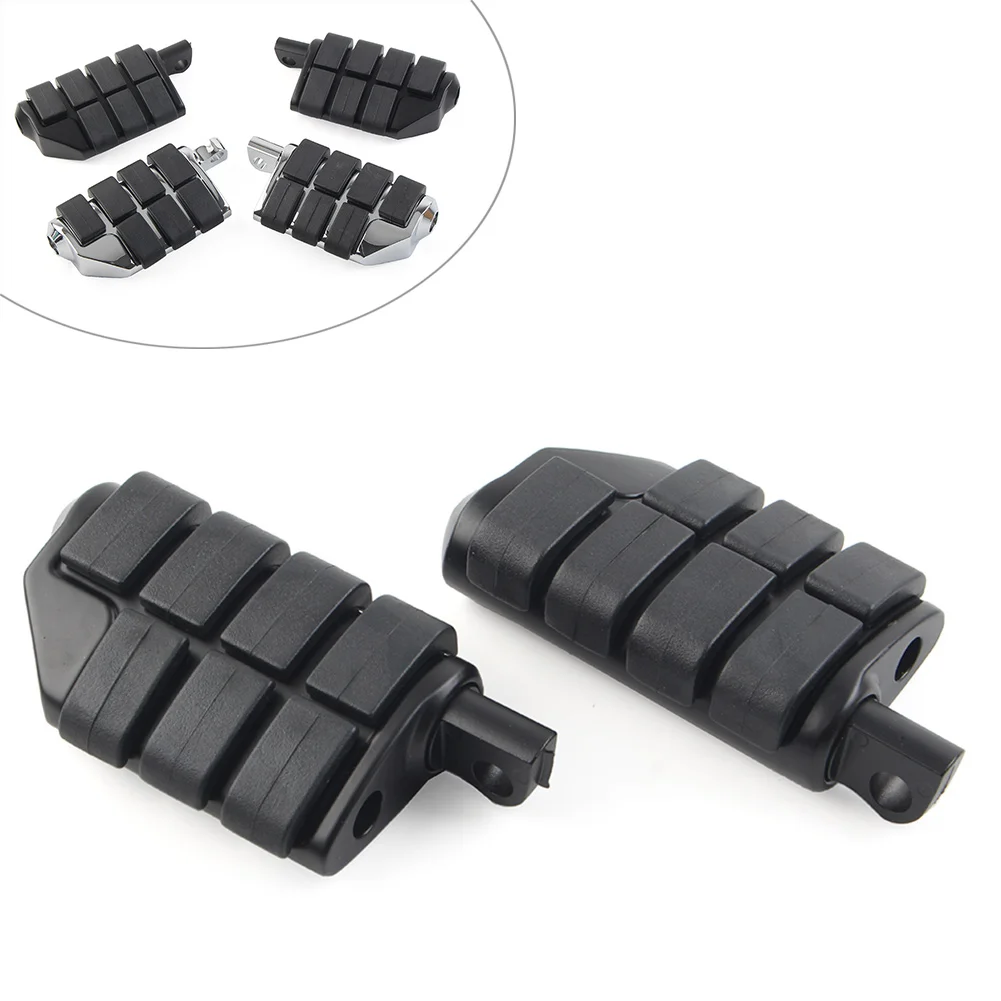 

2Pcs Motorcycle Universal 32mm 1.25" Male Foot pegs Footrest Pedal For Harley-Davidson Iron XL 883 1200 Dyna