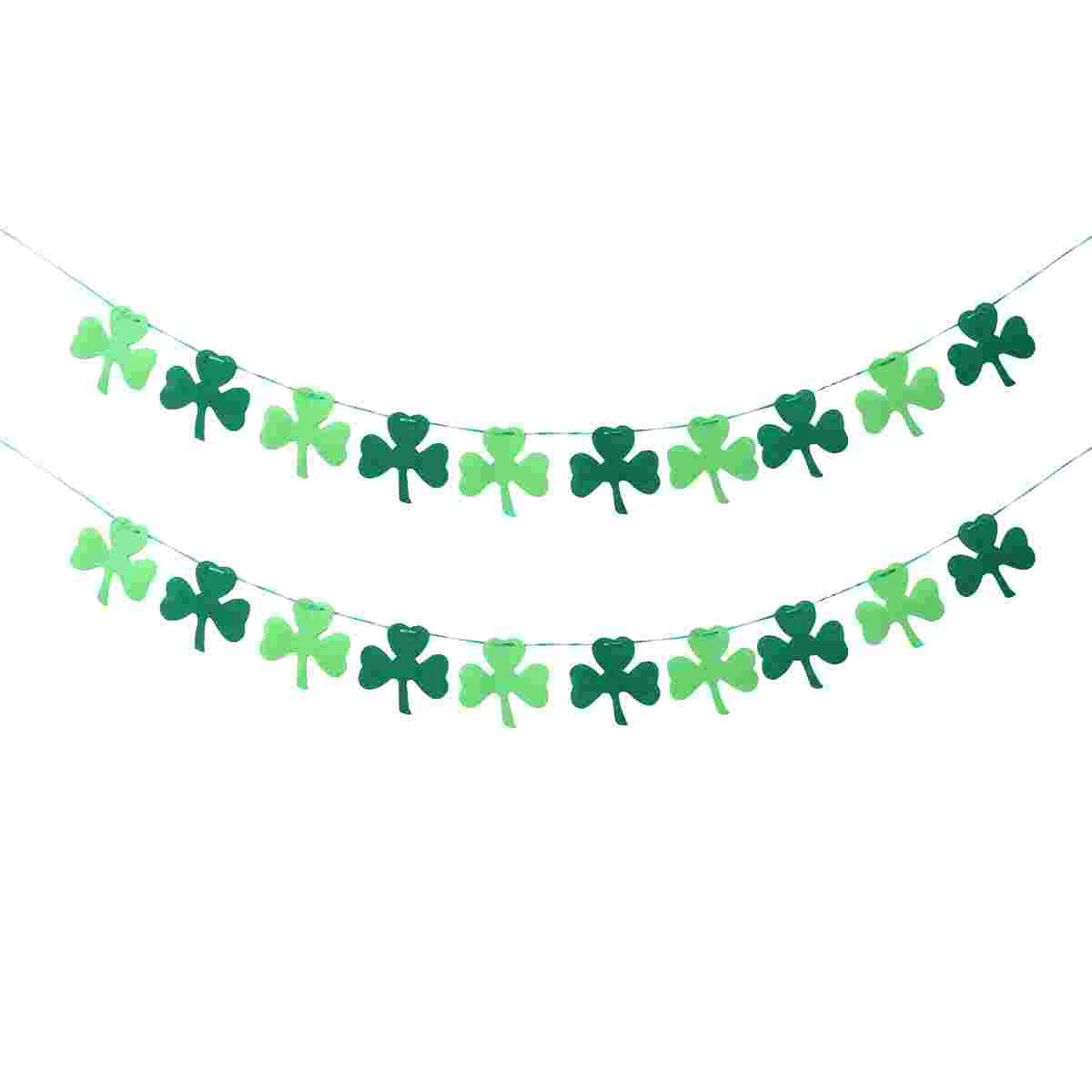 2 Set St Patricks Day Shamrock Bunting Party Decoration Banner Delicate Garland Festival Party Flag Layout Supply (10pcs
2 Set St Patricks Day Shamrock Bunting Party Decoration Banner Delicate Garland Festival Party Flag Layout Supply (10pcs