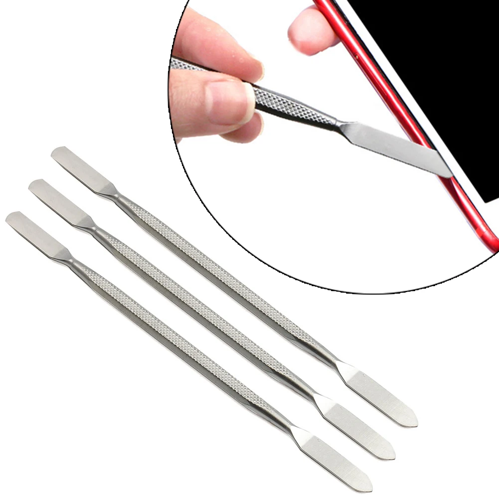 Pry Phone Spudger Silver 3pcs Chrome Vanadium Alloy Steel For Electronic Products Metal Tablet Non-slip Handle
Pry Phone Spudger Silver 3pcs Chrome Vanadium Alloy Steel For Electronic Products Metal Tablet Non-slip Handle