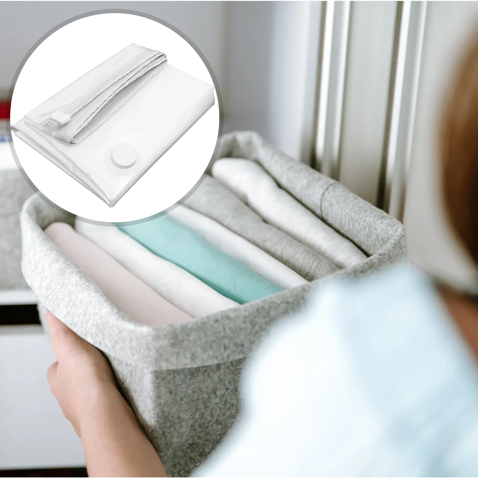 Vaccune Seal Bag Vacuum Bags Storage For Clothes Oversized Vacum Mattress Sealed
Vaccune Seal Bag Vacuum Bags Storage For Clothes Oversized Vacum Mattress Sealed
