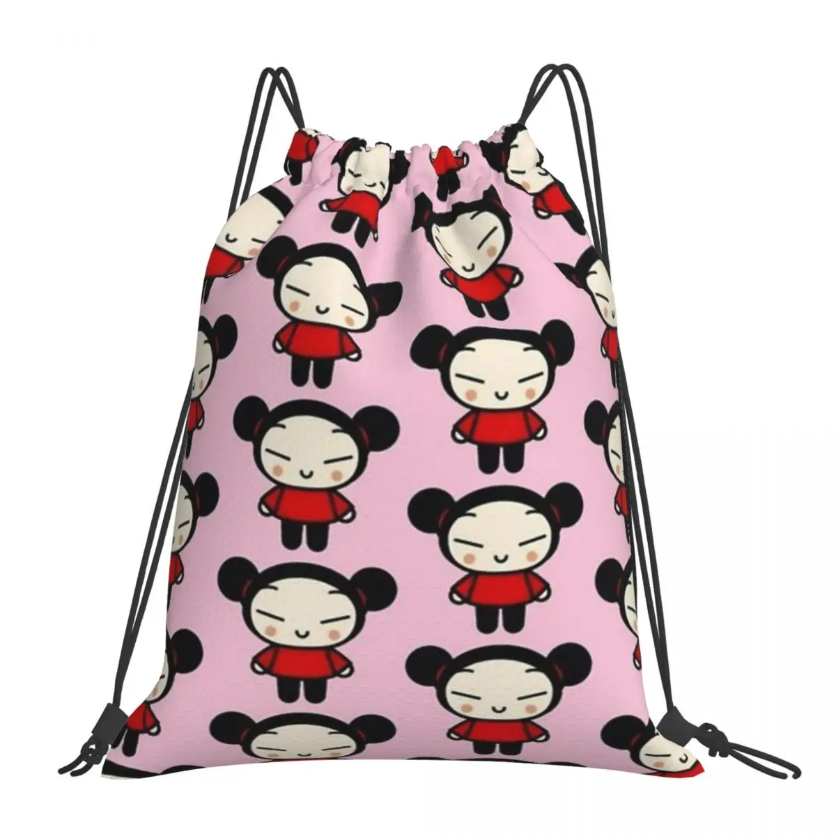 Рюкзаки Pucca, повседневные Портативные Сумки на шнурке, сумка на шнурке с карманами, спортивная сумка, сумки для книг для мужчин и женщин, студентов
Рюкзаки Pucca, повседневные Портативные Сумки на шнурке, сумка на шнурке с карманами, спортивная сумка, сумки для книг для мужчин и женщин, студентов