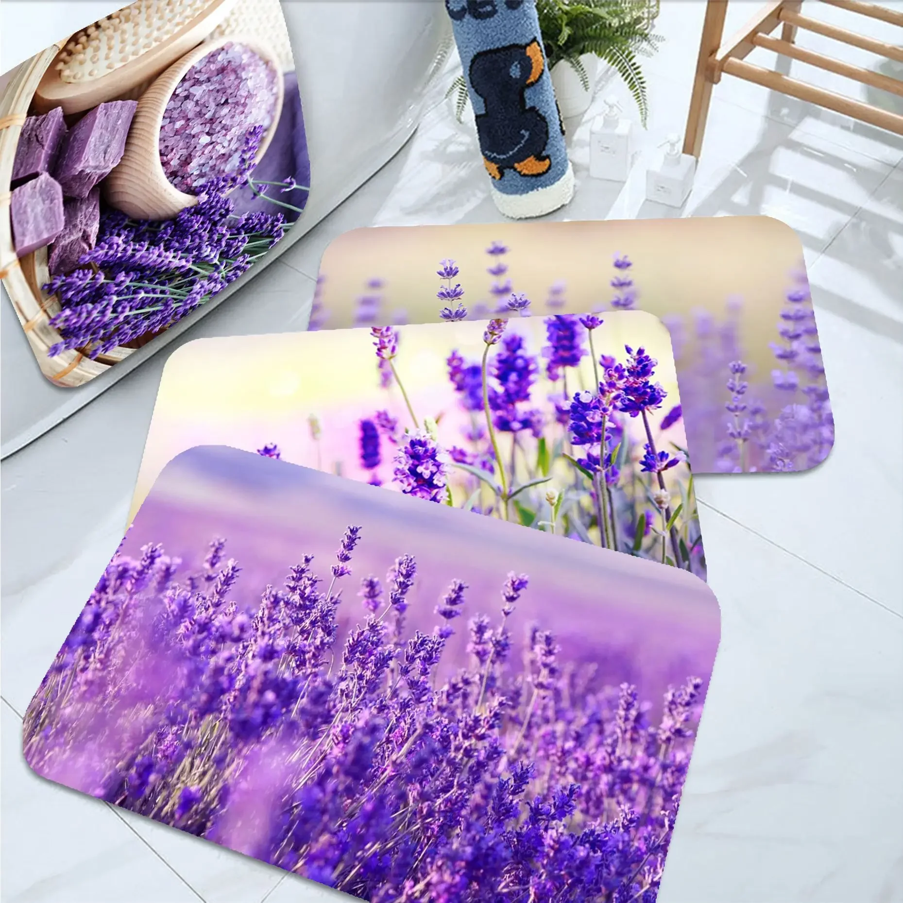 Lavender Print Bathroom Mat Nordic Style Home Doormat Bathroom-Toilet Mats Bedroom Modern Home Decor
Lavender Print Bathroom Mat Nordic Style Home Doormat Bathroom-Toilet Mats Bedroom Modern Home Decor