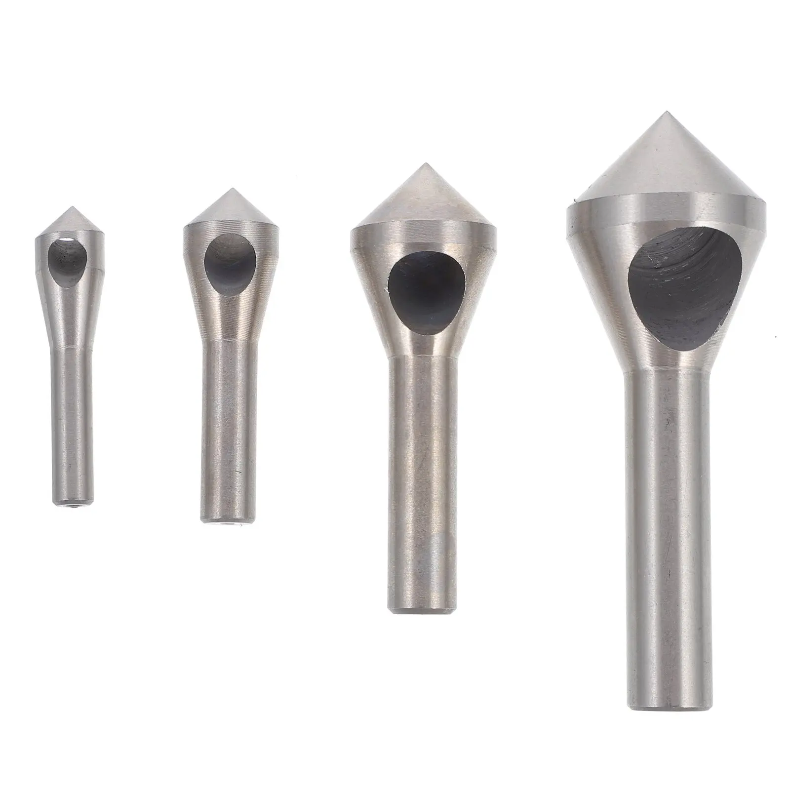 4Pcs HSS Deburring Chamfering Cutter Countersink Drill Bits Taper Hole Cutter Smooth Hole Metal Metal Drill Bit Kit 90 Degree
4Pcs HSS Deburring Chamfering Cutter Countersink Drill Bits Taper Hole Cutter Smooth Hole Metal Metal Drill Bit Kit 90 Degree