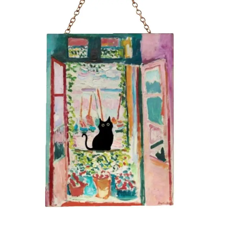 Подвесные украшения в виде кошки, Ловец Солнца, аксессуары для защиты от воды, портативные украшения в виде кошки, животные, украшение для дома, комнаты, автомобиля, грузовика
Подвесные украшения в виде кошки, Ловец Солнца, аксессуары для защиты от воды, портативные украшения в виде кошки, животные, украшение для дома, комнаты, автомобиля, грузовика