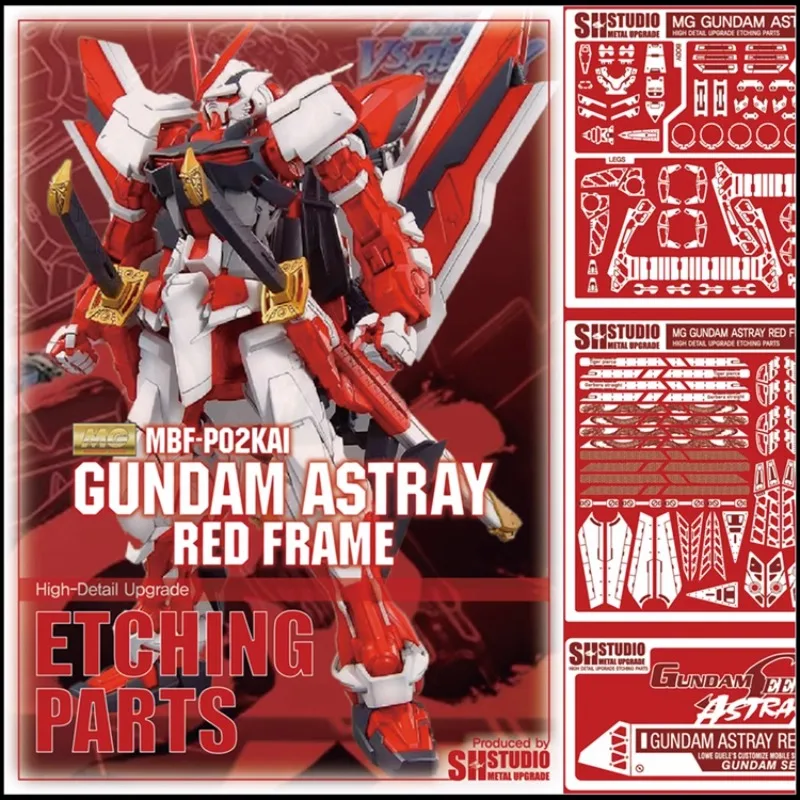 Аниме MG 1/100 красная рамка металлические детали armour etch детали украшения модификация сборки модификация модели
Аниме MG 1/100 красная рамка металлические детали armour etch детали украшения модификация сборки модификация модели