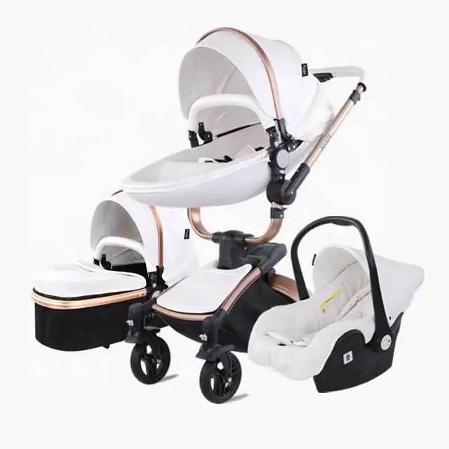 

2023 hot sale baby stroller 3 in 1 / popular strollers luxury baby carriage stock buggy pushchair 2023 baby pram