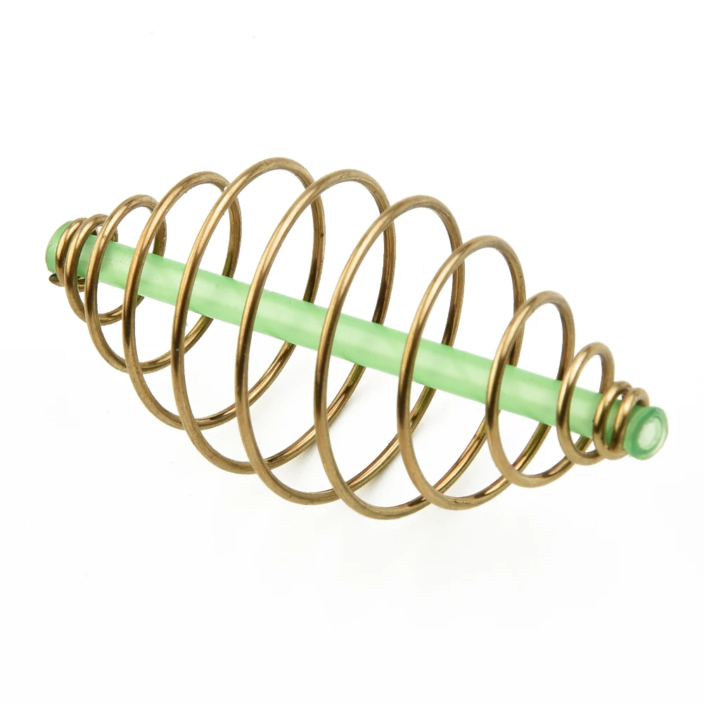 Improved Carp Fishing Experience With 10pcs Carp Fishing Inline Method Spring Feeder Coarse Bait Cages Terminal Tackle
Improved Carp Fishing Experience With 10pcs Carp Fishing Inline Method Spring Feeder Coarse Bait Cages Terminal Tackle