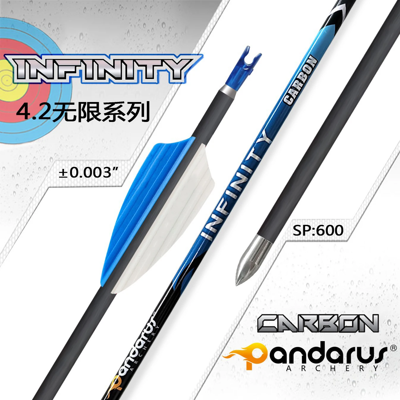 ID4.2mm 30" Pure Carbon Arrow Spine 400 500 600 700 800 900 1000 1100 1200 1300 1400 1500 Archery Shooting 1.75 inch Feather
ID4.2mm 30" Pure Carbon Arrow Spine 400 500 600 700 800 900 1000 1100 1200 1300 1400 1500 Archery Shooting 1.75 inch Feather