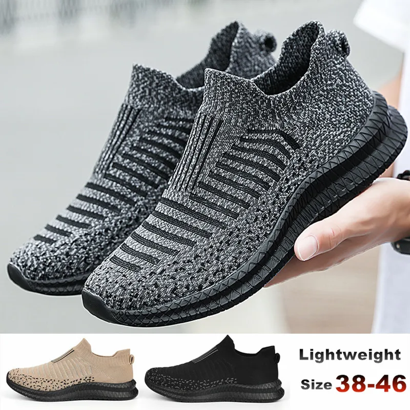 Men's Fashion Slip on Sneakers Casual Shoes Sports Shoes Knitted Lightweight Breathbale Running Shoes Non-slip Walking Loafers 
Men's Fashion Slip on Sneakers Casual Shoes Sports Shoes Knitted Lightweight Breathbale Running Shoes Non-slip Walking Loafers