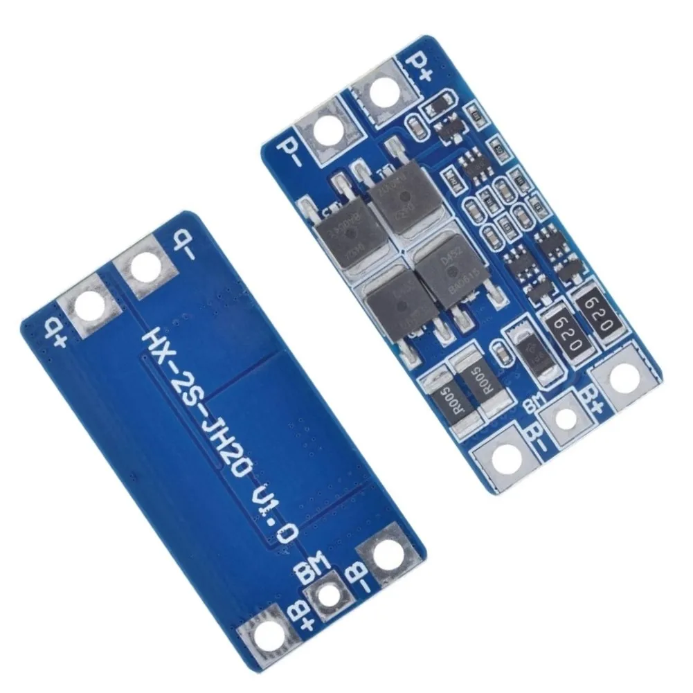 1pc Battery Charger Protection Board For Lithium HX-2S-JH20 10A 8.4V-9V BMS 47x24x4mm Balancer Equalizer Electrical Tool Parts
1pc Battery Charger Protection Board For Lithium HX-2S-JH20 10A 8.4V-9V BMS 47x24x4mm Balancer Equalizer Electrical Tool Parts